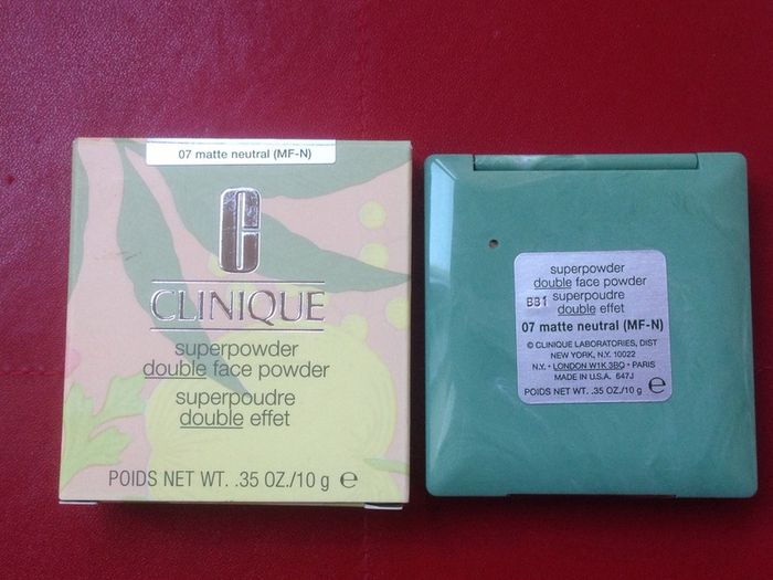 Clinique Superpowder Double Face Powder BNIB 07 Matte Neutral