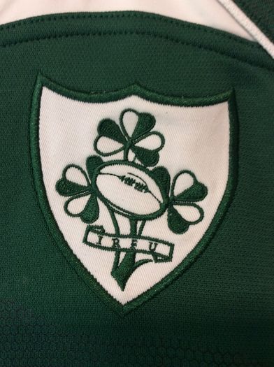 Ireland Rugby Jersey. Grand Slam Winning Jersey 2009. Official Canterbury Mens Home Jersey. Authentic Original From 2009. Not A Modern Day Remake.