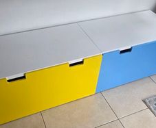 2 Kids Benches with Storage