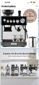Breville barista sense