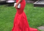 Beautiful Red Debs Dress
