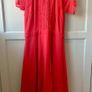 Red party dress Image 4