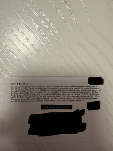 The Perfume Shop Gift Card - 100 EUR