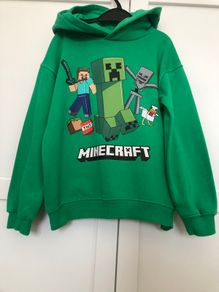 Minecraft hoodie HM size 6/8 y.o.