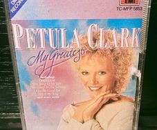 1988. Petula Clark. My Greatest . Cassette Tape.