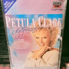 1988. Petula Clark. My Greatest . Cassette Tape.