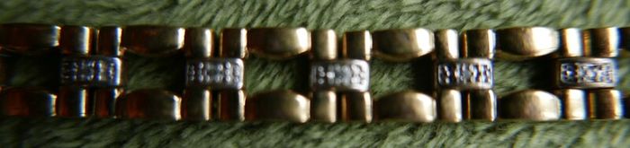 Vintage Gold Plated Bracelet (no hallmarked)