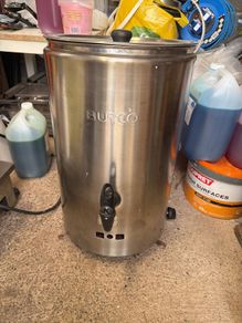 Burco gas boiler Hot water