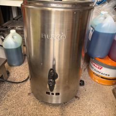Burco gas boiler Hot water