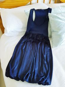 French Connection Navy Mini Dress - Size 6