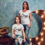Mom and daughter matching t-shirts sets Image 3
