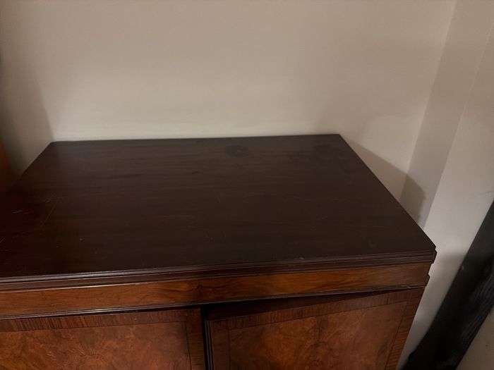 Linen cupboard furniture antique