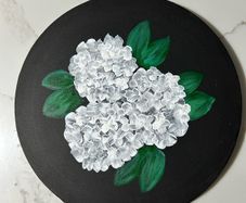 Hydrangeas flower painting