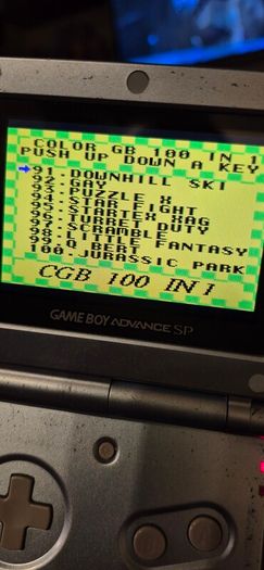 gameboy pokemon/zelda/Mario n more  multicart 100 in 1