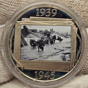 Gibraltar 2019 Proof Half Crown 1939-1945