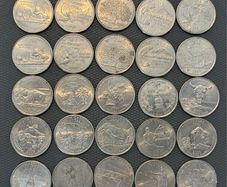 22 US State Quarters