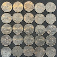 22 US State Quarters