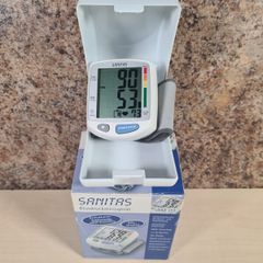 SANITAS SMB 09 digital blood pressure monitor wrist arm