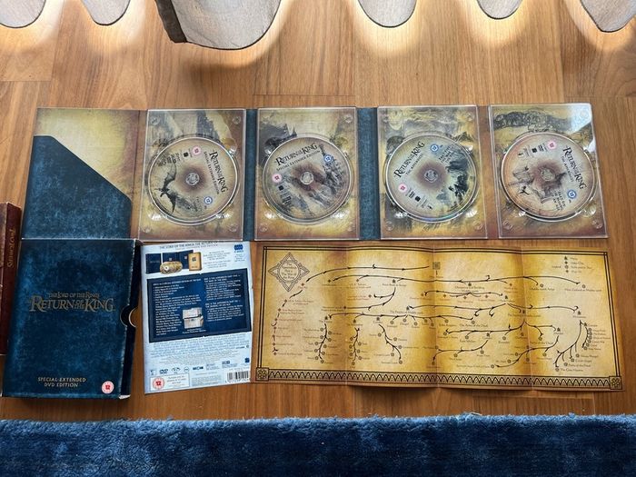Lord of the rings Trilogy DVD Extended Edition