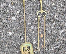 brass fire irons