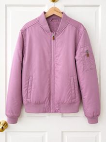 Girls pink bomber jacket 11 years