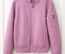 Girls pink bomber jacket 11 years