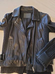 All Saints leather jacket