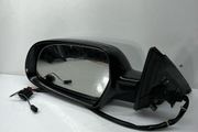 Audi A4 B8 8K Left front door electric wing mirror Black 6+2 WIRES RHD A2l6b5s