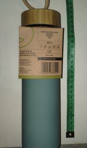 glass bottle 600ml for gym work home