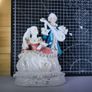 Antique Porcelain Figurine Victorian Man And Woman Image 2