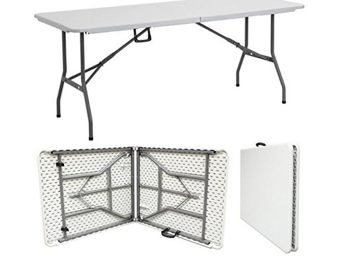 FREE delivery 6ft (180cm) Compact folding table (catering/market/worktop)