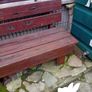 solid wood bench Image 5
