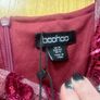 Brand new with tags Boohoo sparkly red mini dress Image 7