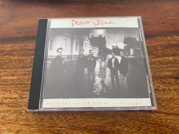 Deacon Blue CD When the World Knows Your Name