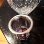 Cutglass tee light holder.bowl Image 3