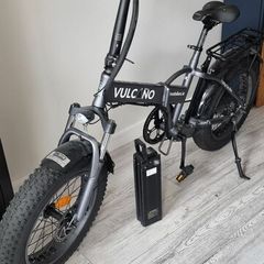 Vulcano foldable electric bike - fat tyres - 500w