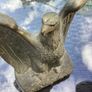 Vintage Pair 1960s Cast Brass Tone American Bald Eagle Bookend Decorative Desk Statue Image 7