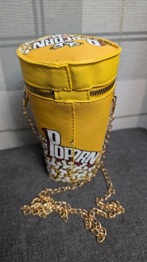 Popcorn Cylinder Bucket Bag