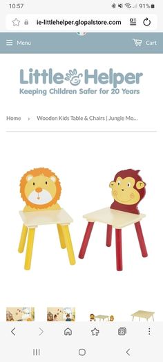 Kids chairs