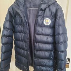 Boys coat Manchester city