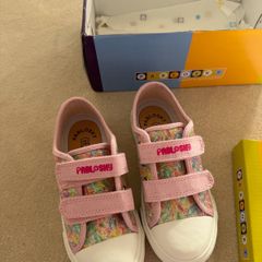 New Pablosky multi colour canvas shoes