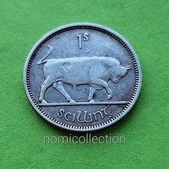 Ireland 1942 year Silver Shilling.Low mintage.