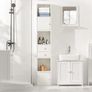 Bookcase Book Shelf Storage Shelf Storage Display Shelving Unit Standing Shelf Tall Cabinet Image 2