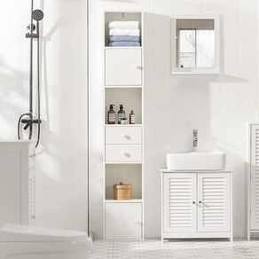 Bookcase Book Shelf Storage Shelf Storage Display Shelving Unit Standing Shelf Tall Cabinet