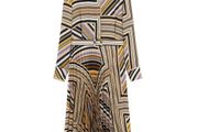 Pleated skirt dress by Mango