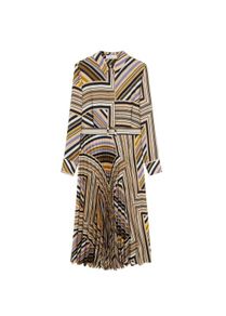 Pleated skirt dress by Mango