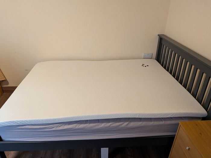 Panda Memory Foam Bamboo Mattress Topper