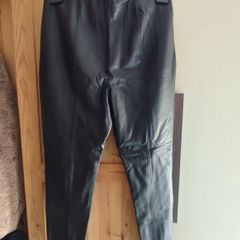 Size 16S Eco-Leather leggings New Look