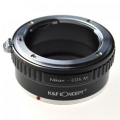 K&F Concept Nikon AI to Canon EOS M Lens Mount Adapter (Nikon-EOS.M)