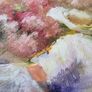 Elizabeth Brophy Oil Painting - A Day In The Garden Image 3